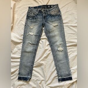 Miss Me Beaded Jeans SZ 27